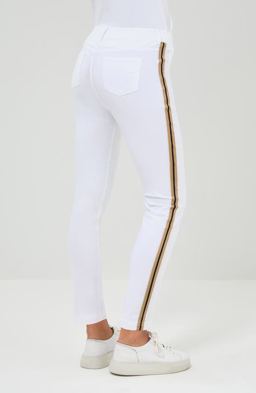 Anatomie Luli Stripe Performance Cotton Skinny Pant