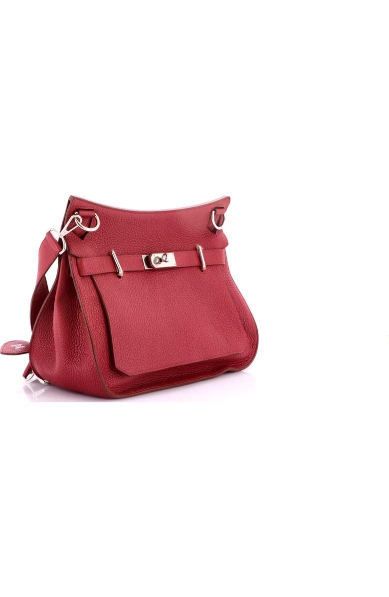 Pre-Owned Hermes Jypsiere Bag Clemence 31, Alternate, color, Rubis