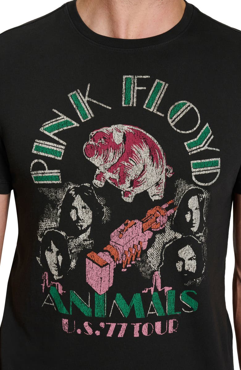 John Varvatos Men's Pink Floyd Animals Graphic Tee, Alternate, color, 