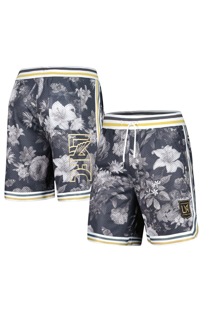 THE WILD COLLECTIVE Men's The Wild Collective Black LAFC Mesh Printed Shorts, Main, color, Black