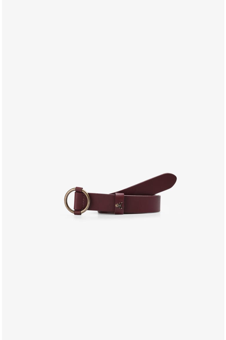 Belt Girls, Main, color, Burgundy