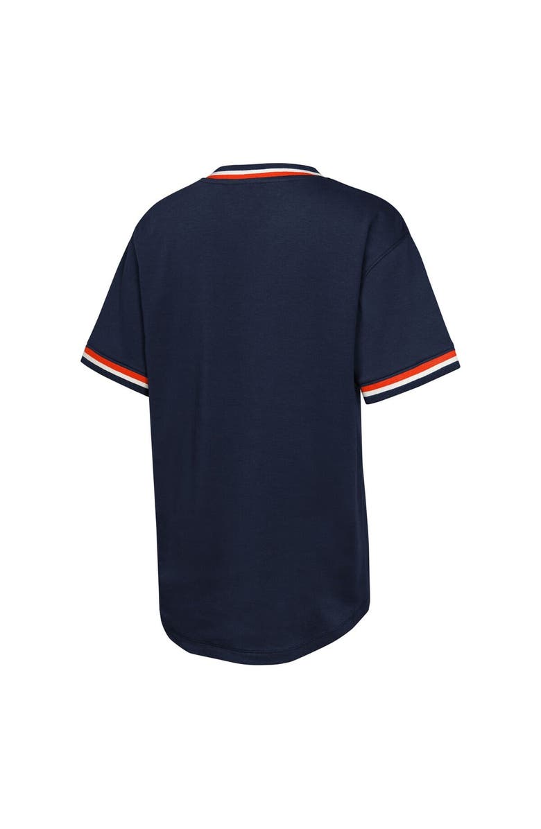 Outerstuff Youth Navy Houston Astros Relief Pitcher V-Neck T-Shirt, Alternate, color, 