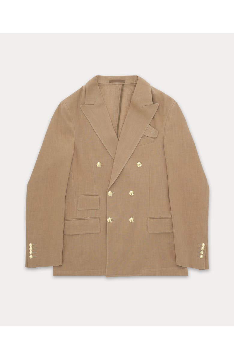 Fortela Travel Classic Linen Jacket, Main, color, Beige