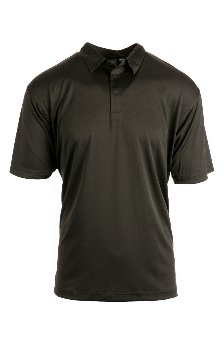 BURNSIDE Burn Golf Polo, Alternate, color, Black