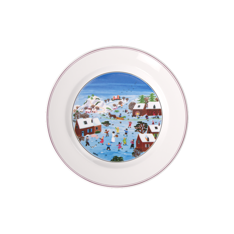 Naif Christmas Dinner Plate