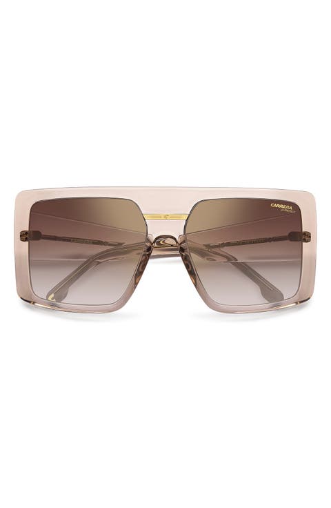 Victory 60mm Square Sunglasses