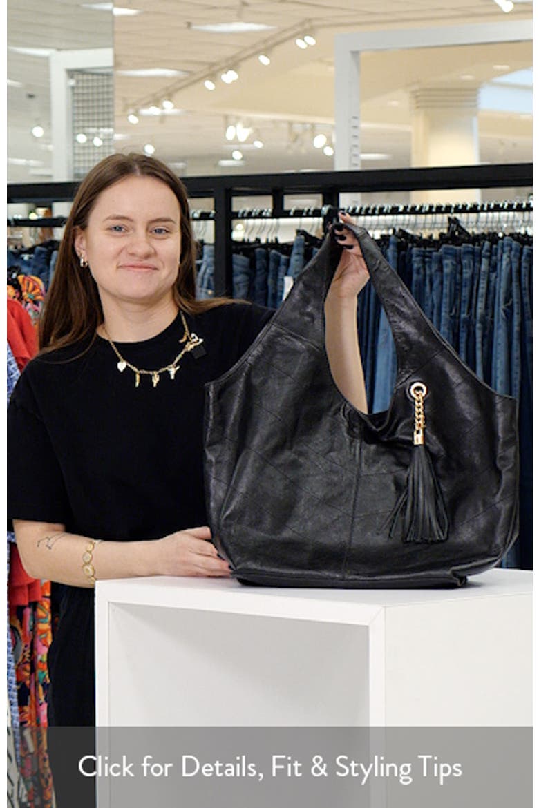 Large Sonya Leather Hobo video