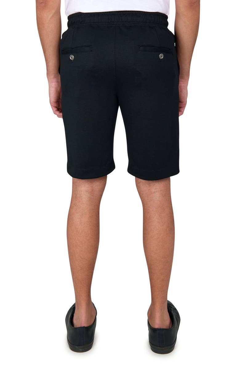 Brooklyn Brigade Slim Fit Solid Drawstring Shorts, Alternate, color, Black