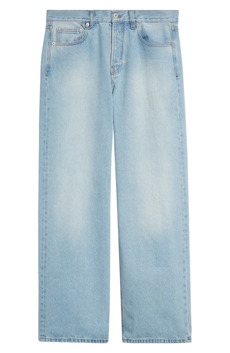 Jacquemus Le De Nimes Droit Straight Leg Jeans, Alternate, color, 