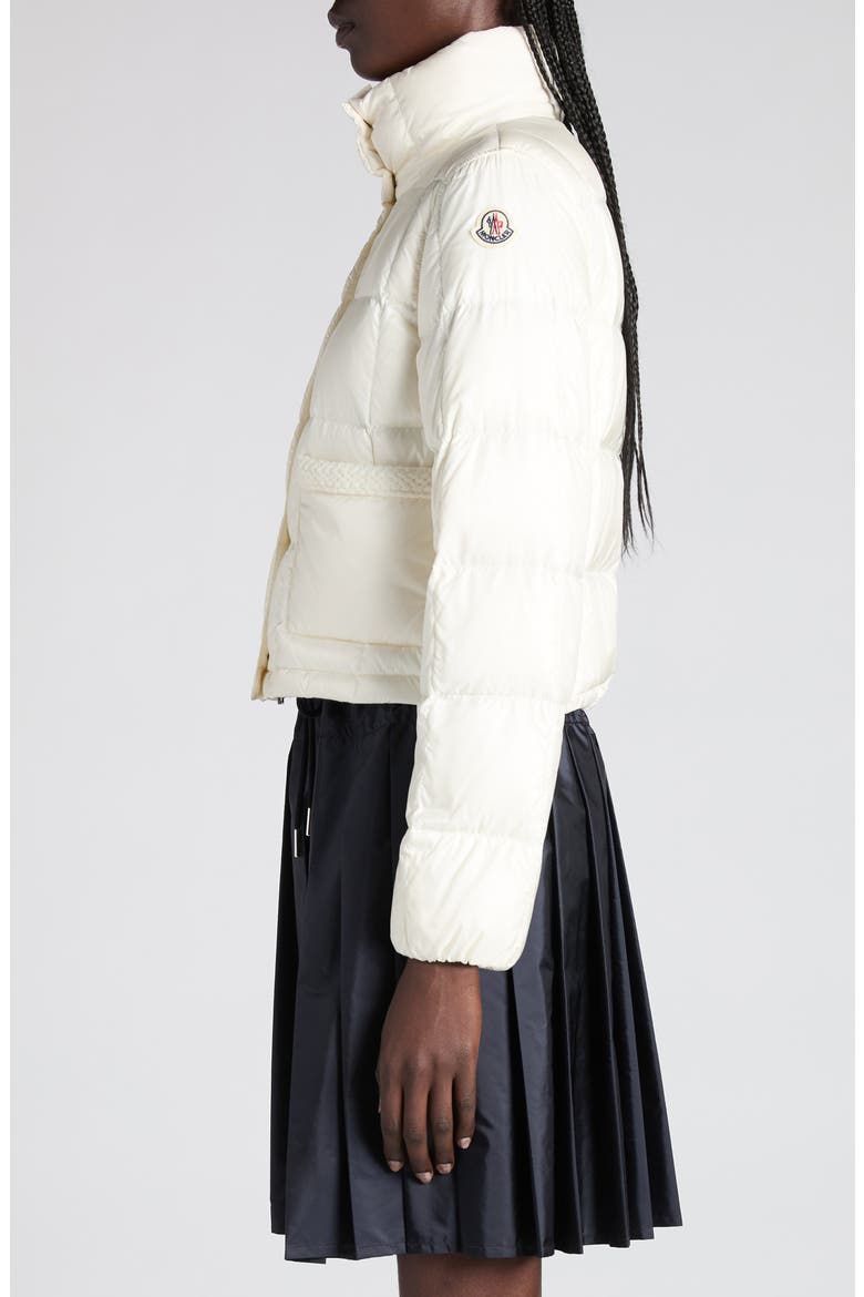 Jarcieu Down Jacket, Alternate, color, SILK WHITE