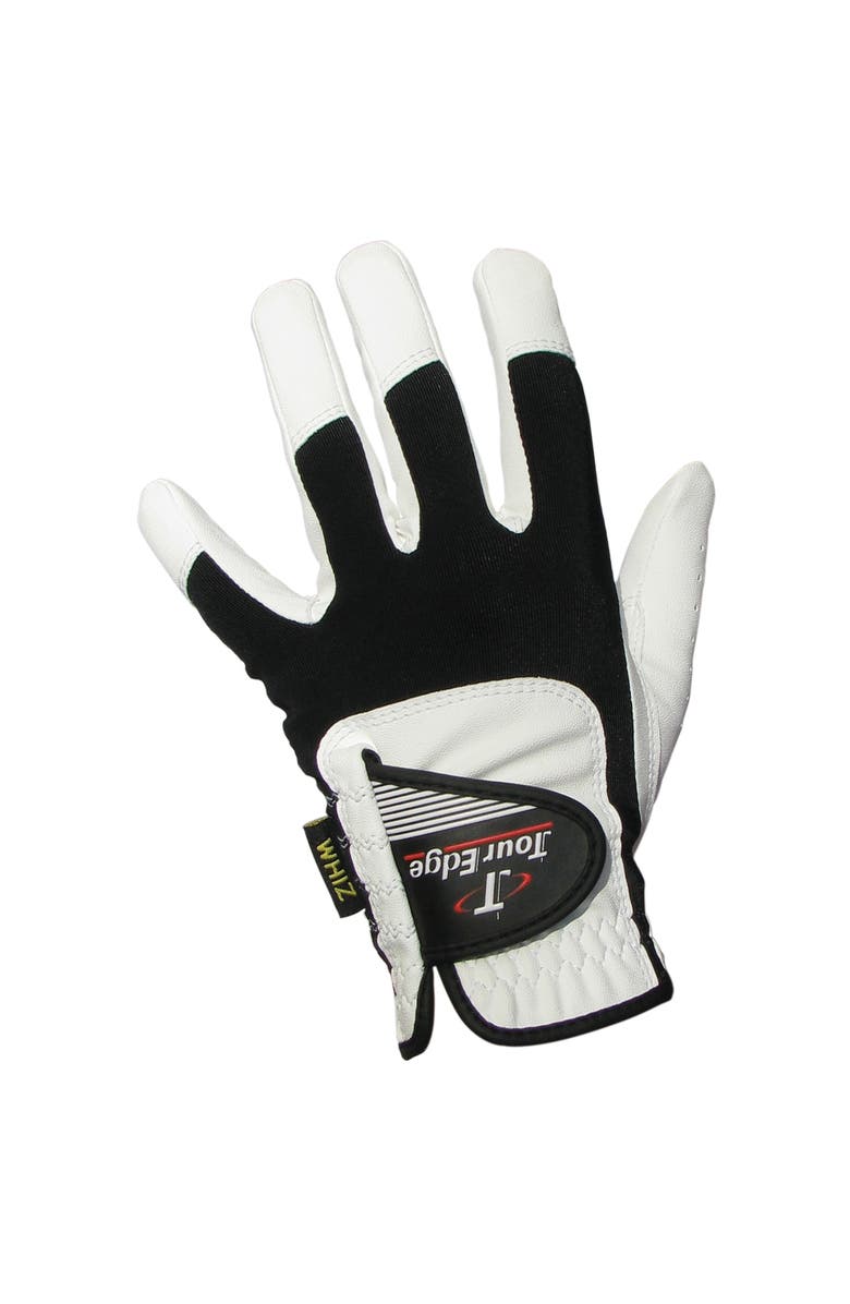 Tour Edge Whiz Microfiber Junior Golf Glove - Right / One Size, Main, color, Black