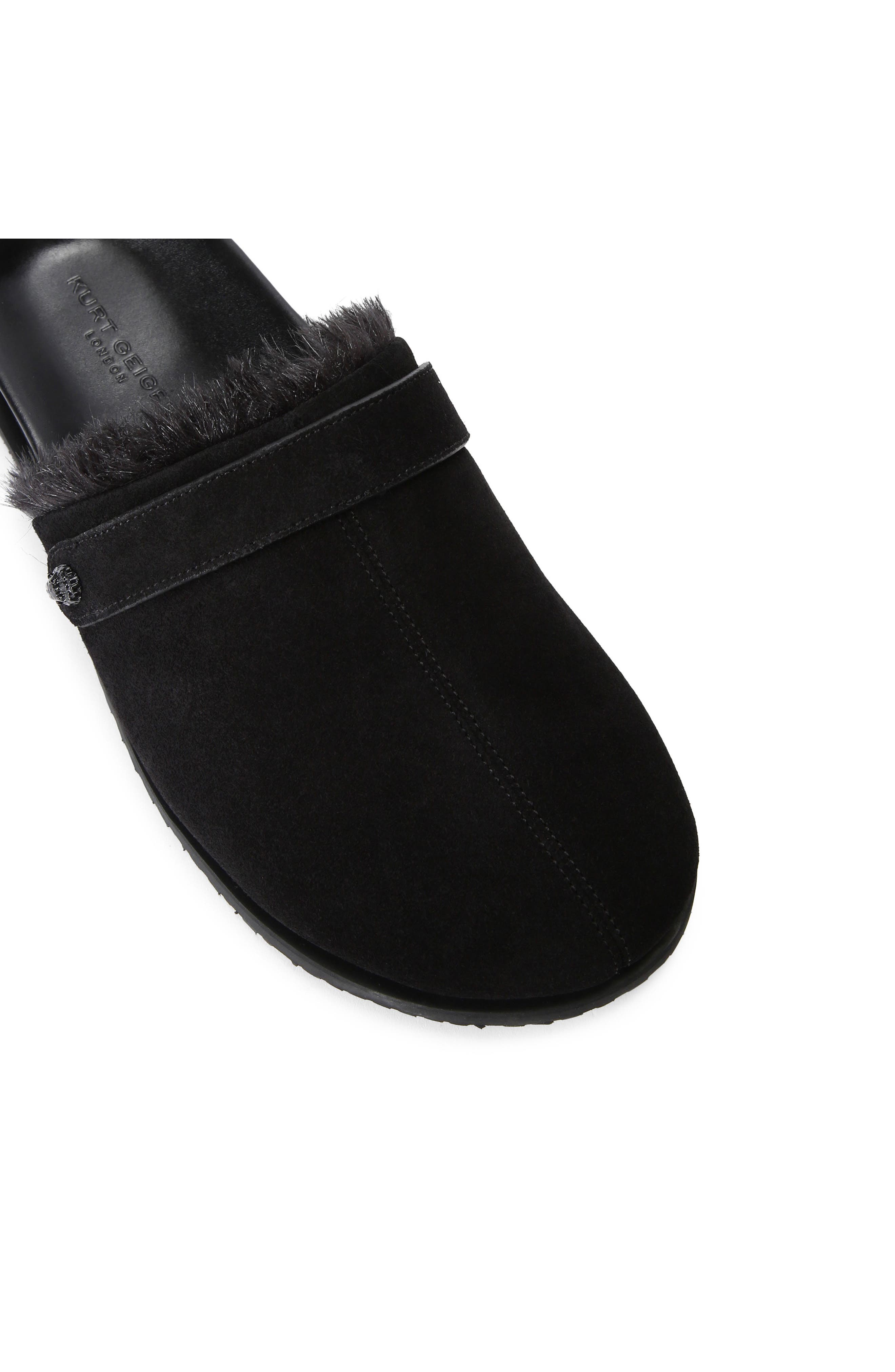Kurt Geiger London Hatton Faux Fur Lined Mule, Alternate, color, 