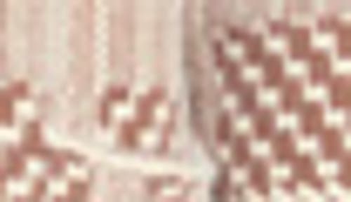 Love Token Notch Collar Printed Sweater In Neutral