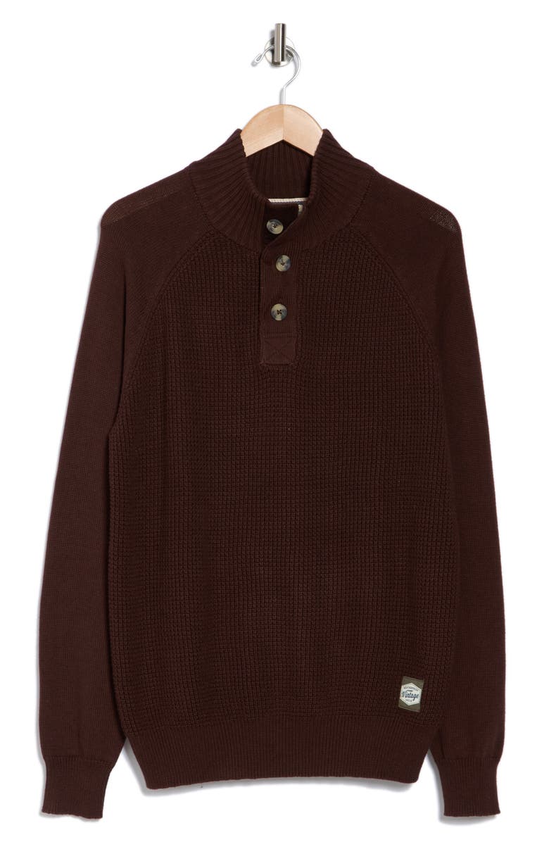 WEATHERPROOF VINTAGE Mock Neck Sweater, Alternate, color, 