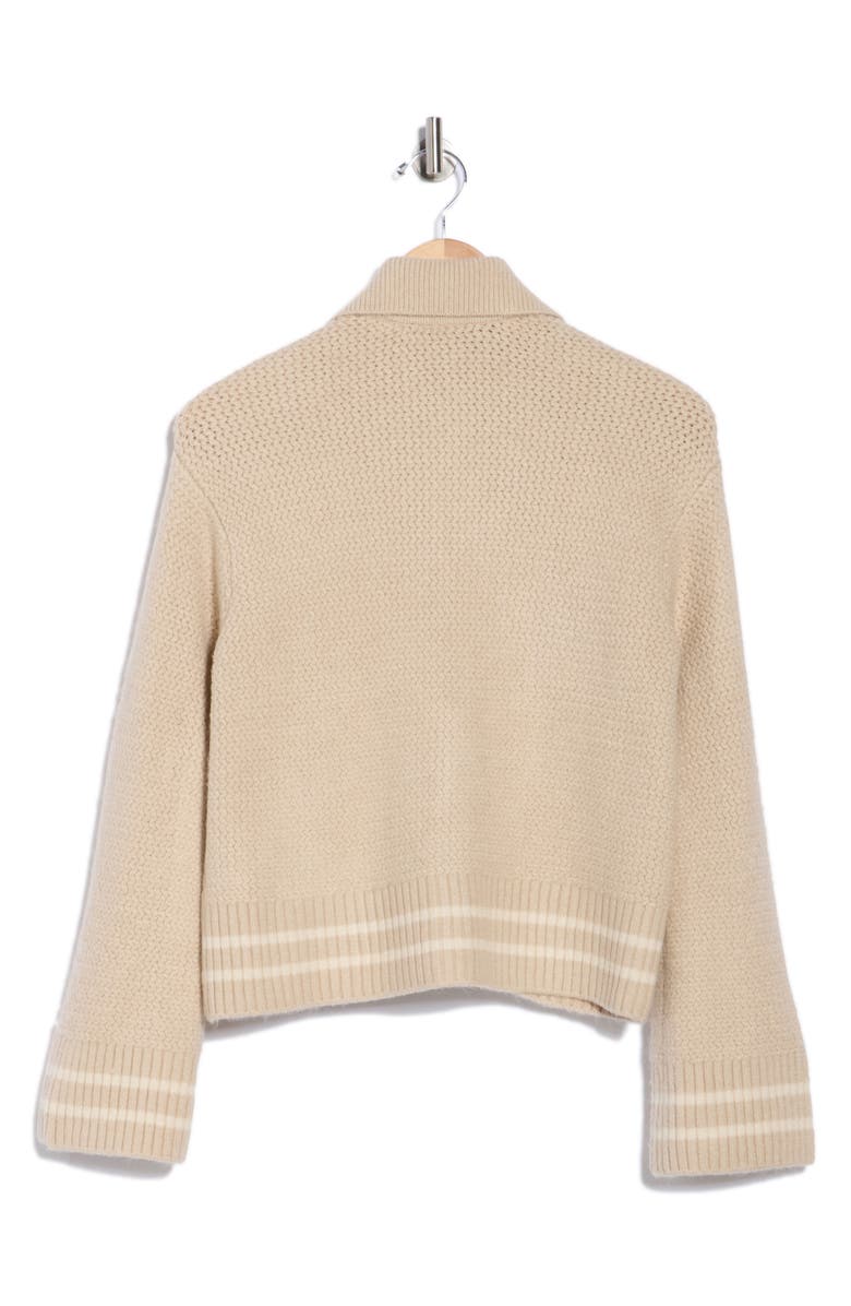 1.STATE Patch Pocket Sweater Jacket, Alternate, color, New Biscotti