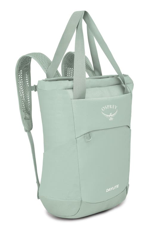 Osprey Daylite Water Repellent Tote Pack In Frosty Mint