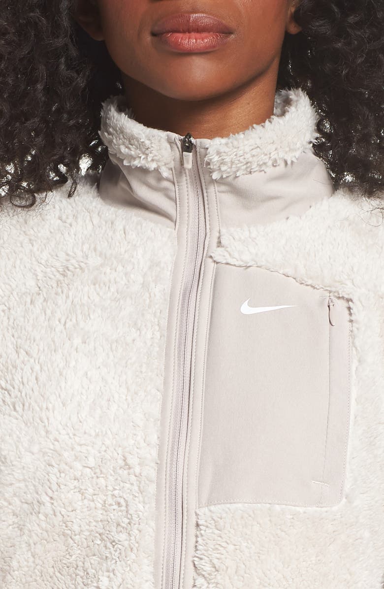 Nike Therma Women's Full Zip Fleece Training Top, Alternate, color,