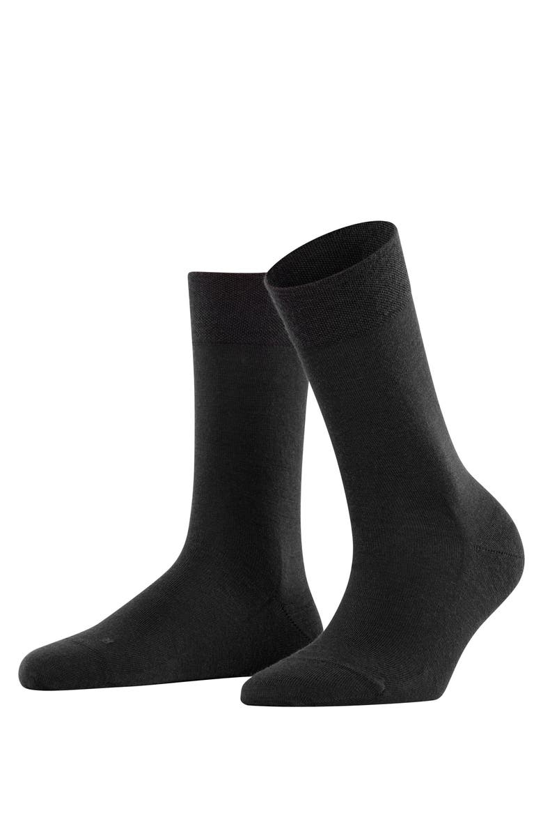 Falke Sensitive Berlin Socks for Diabetics, Main, color, Black