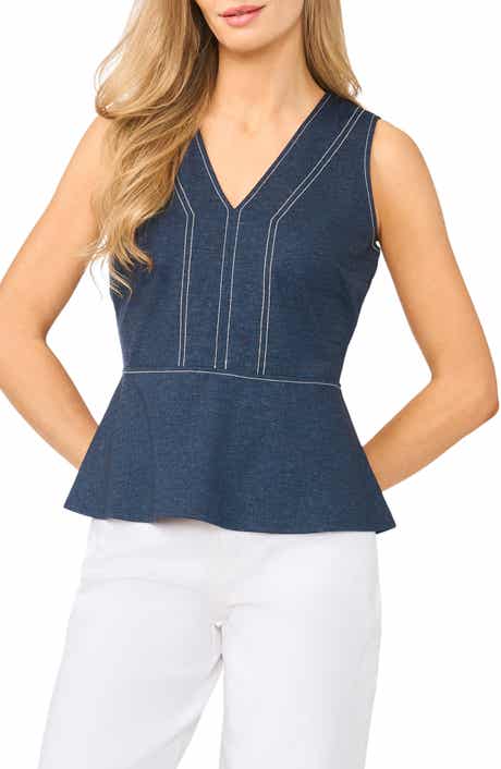 Knit Peplum Tank