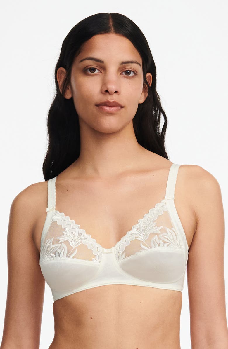 Chantelle Lingerie Amazone Soft Cup Bra, Alternate, color, Ivory