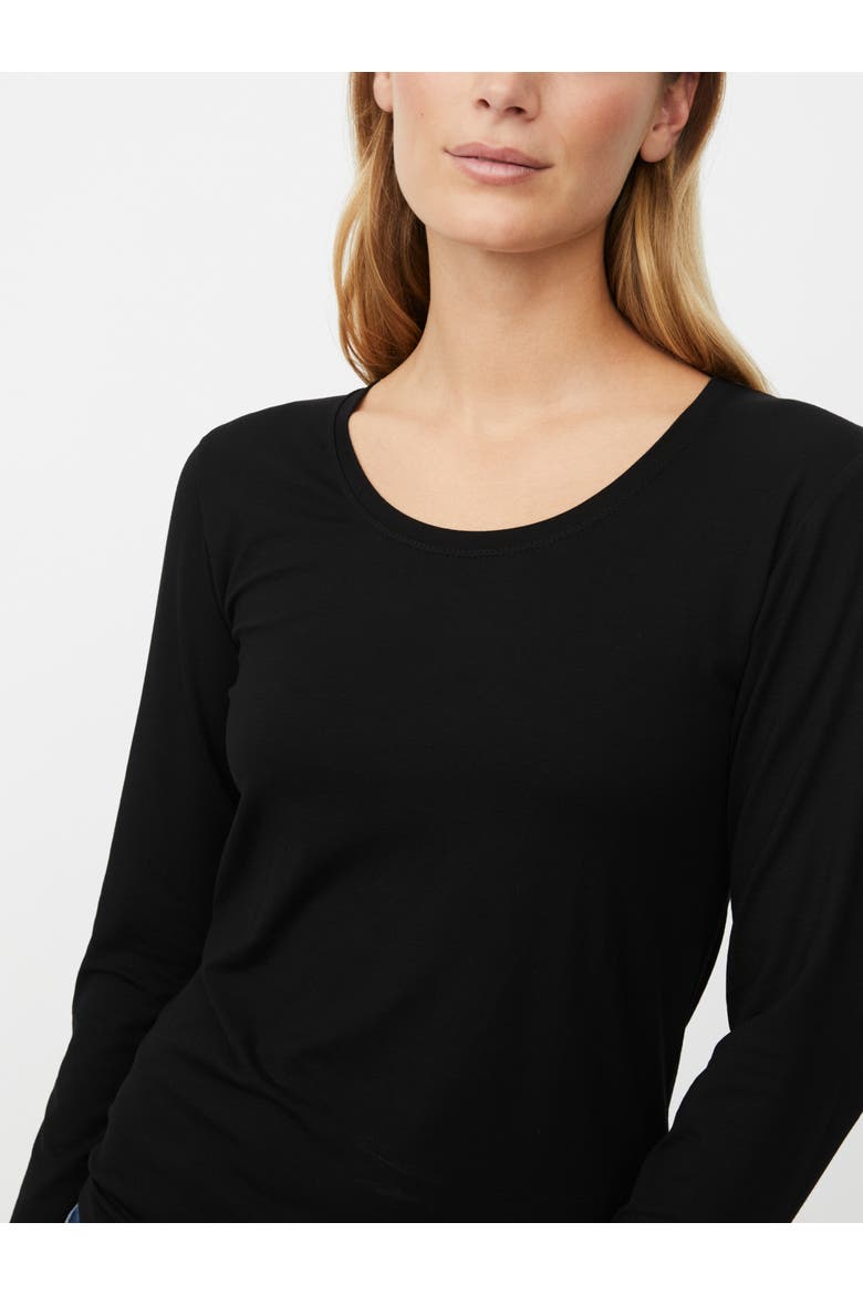 Long Sleeve Top, Alternate, color, Black