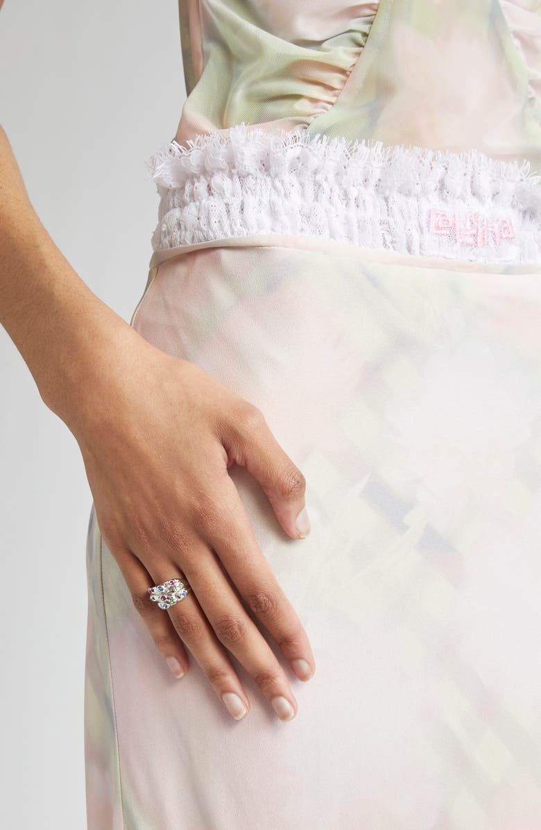 Collina Strada Stacked Ring, Alternate, color, Silver Multi