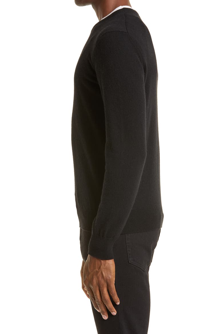 Oasi Cashmere Sweater, Alternate, color, BLACK