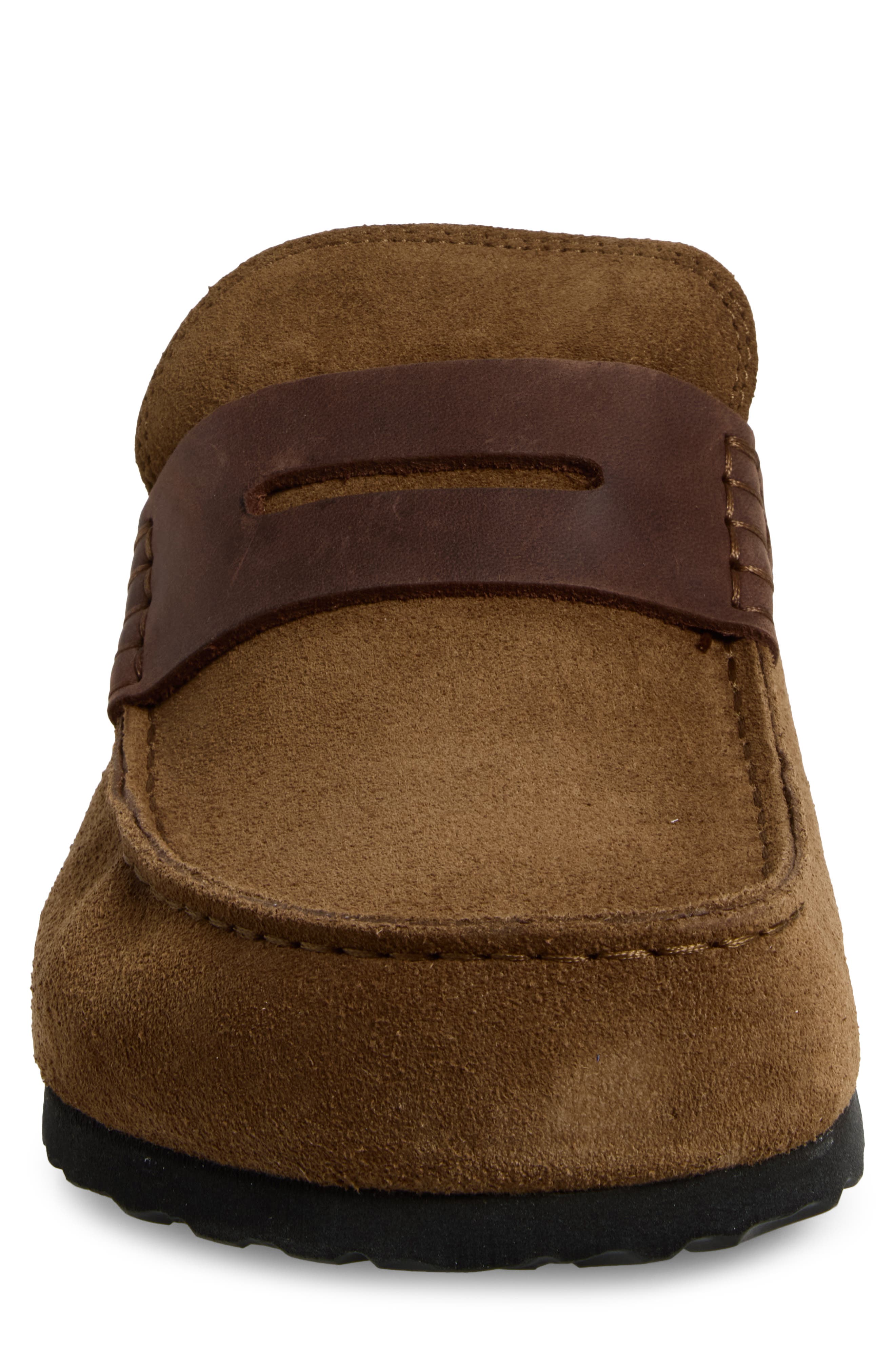 Naples Loafer Clog, Alternate, color, MIXED LEATHER