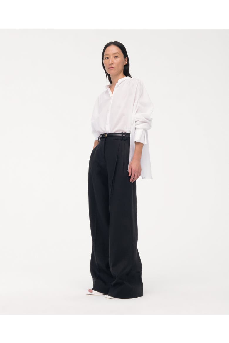 Gathered Voile Blouse, Alternate, color, PAPAYA