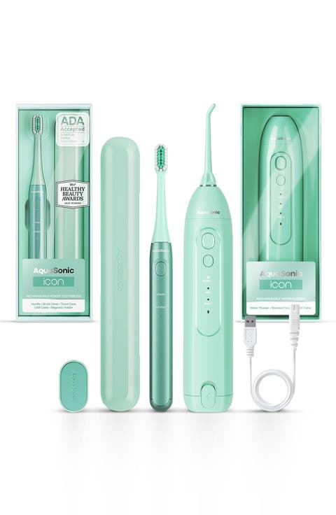Icon Power Toothbrush & Water Flosser Set