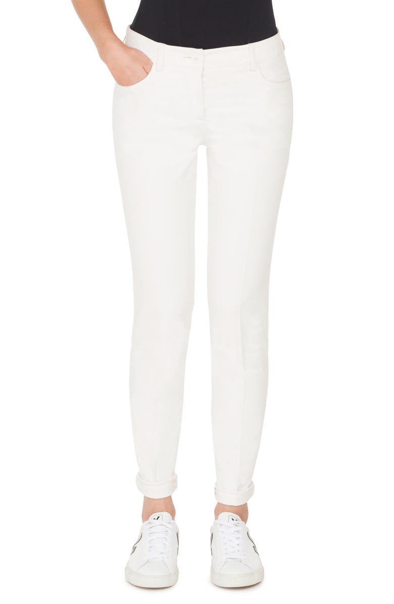Akris Magda City Jeans, Alternate, color, 