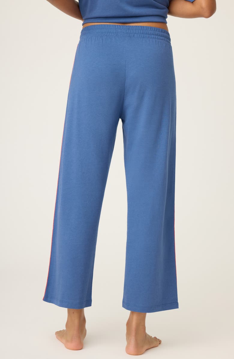 PJ Salvage American Honey Cotton Blend Crop Pajama Pants, Alternate, color, 