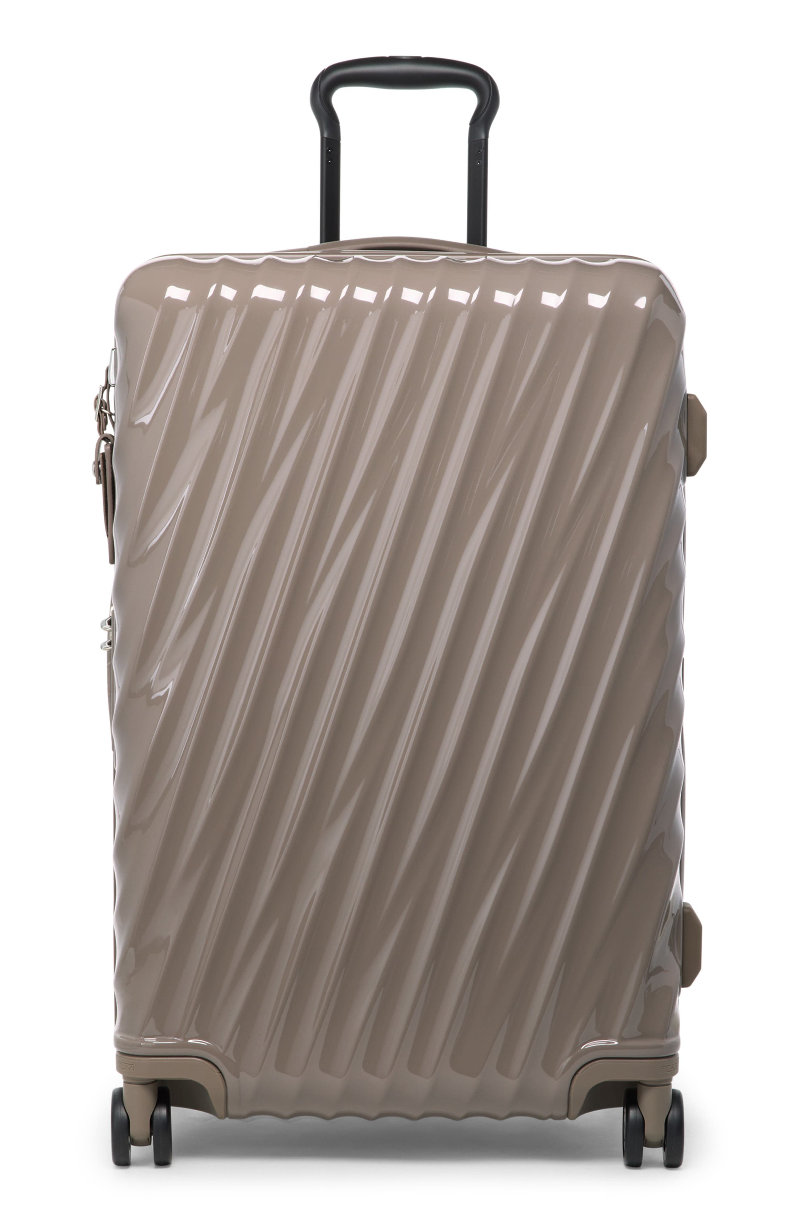 TUMI 19 Degree Medium Expandable Checked Hardside Suitcase, Main, color, Moon Rock