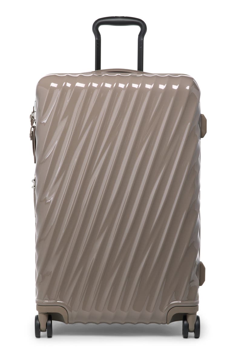 19 Degree Medium Expandable Checked Hardside Suitcase, Main, color, MOON ROCK
