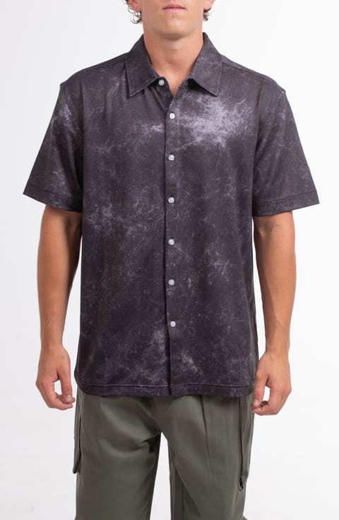 Aqua Terra Patina Performance Button-Up Shirt