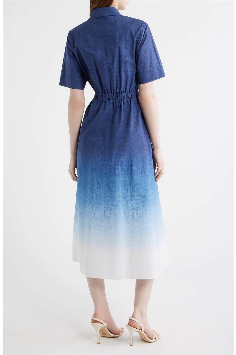 Short Sleeve Shirtdress, Alternate, color, DISTANT MOUNTAIN MULTI