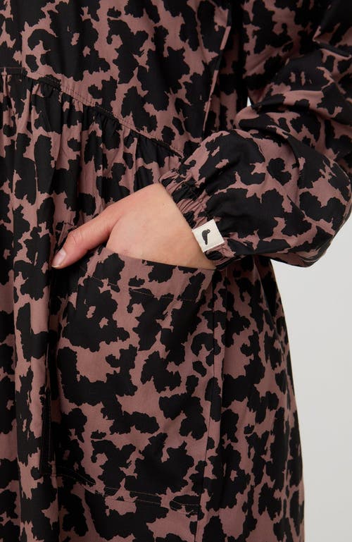 Turtledove London Magda Dress In Purple