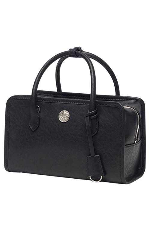 Oryany Claude Leather Satchel In Black