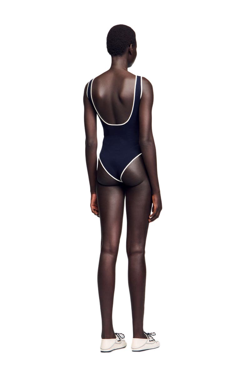 SANDRO Knit bodysuit, Alternate, color, 