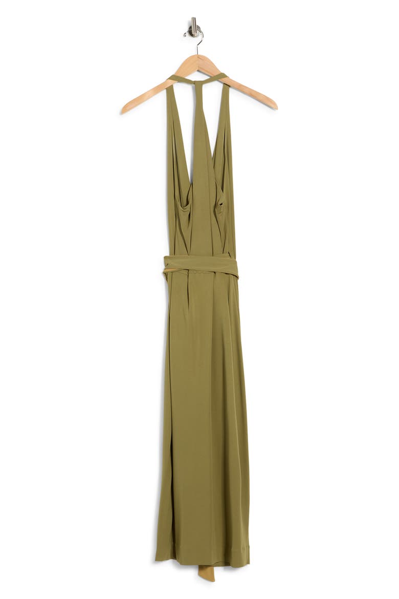 Daphne Wrap Dress, Alternate, color, BRUSSELS/ PATINA