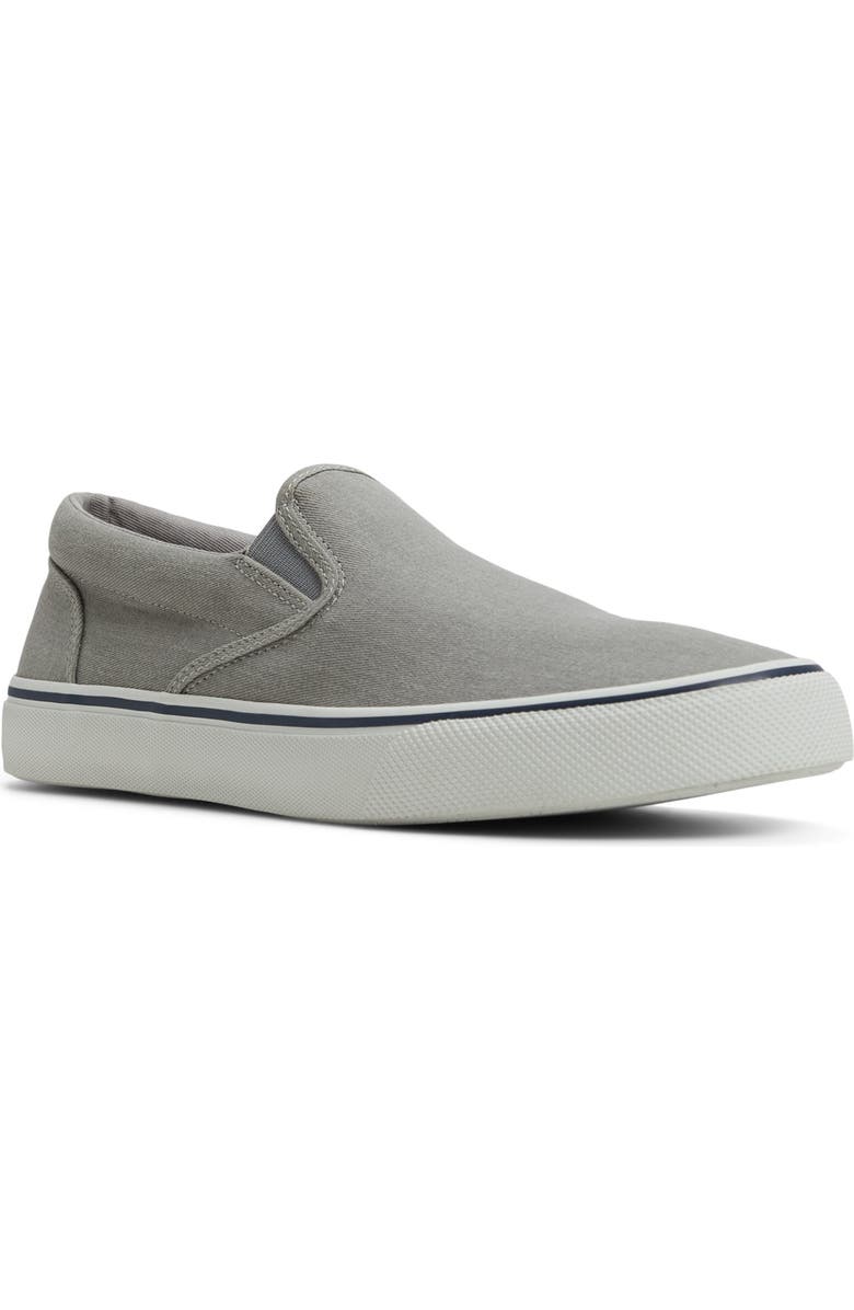 Sperry Striper II Slip-On Sneaker, Main, color, Grey