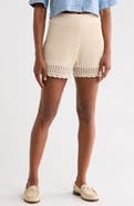 rag & bone Khloe High Waist Pointelle Shorts