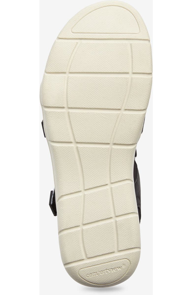 Comfortview The Annora Water Friendly Sandal, Alternate, color, Black