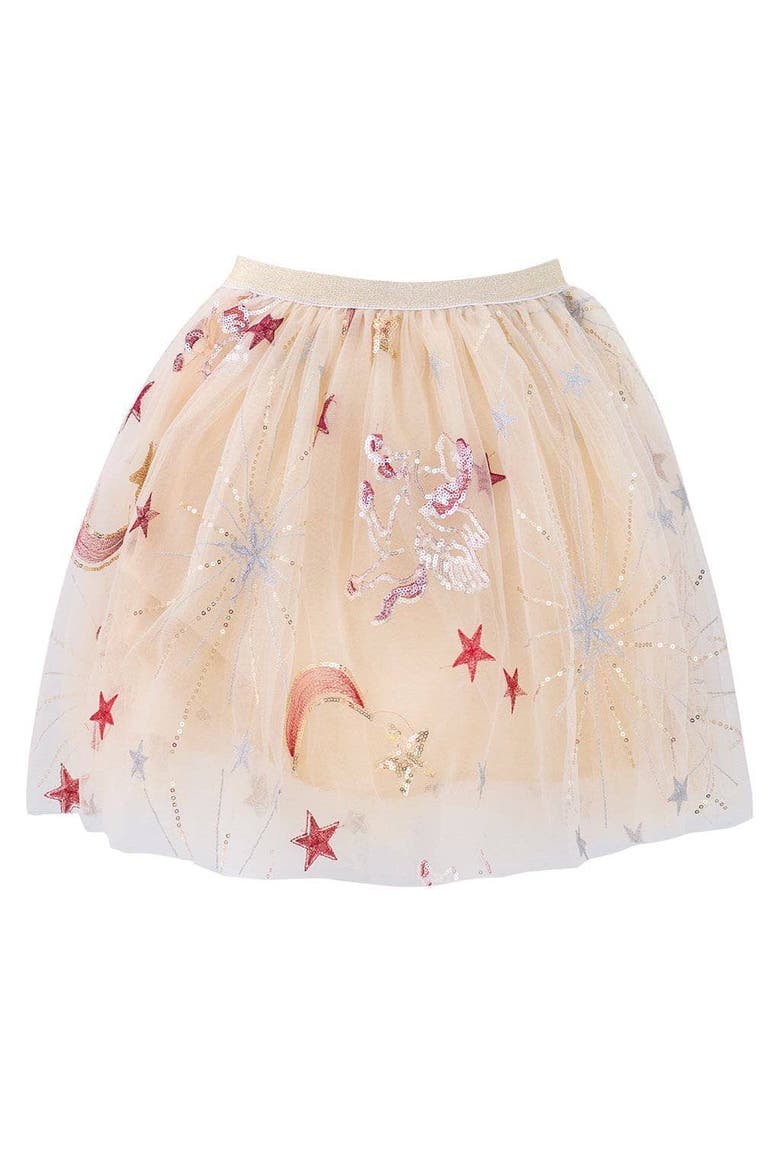 Golden Unicorn Sequin Tutu, Alternate, color, Gold