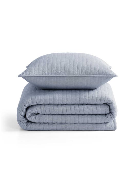 Christopher Texture Quilt & Shams Set