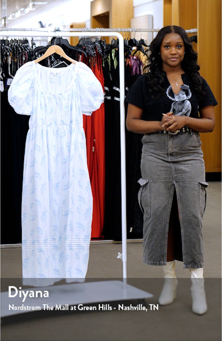 Lace Trim Cotton Lawn Ballet Nightgown, sales video thumbnail