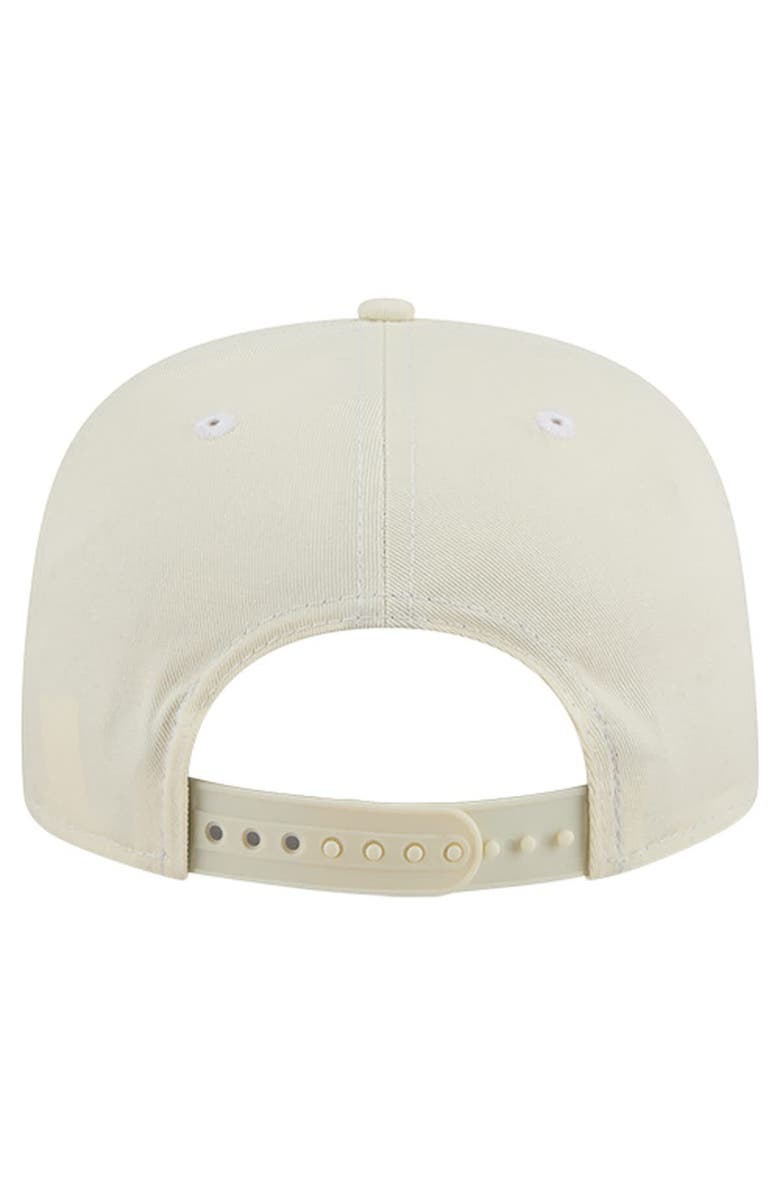 New Era Men
s New Era Cream New York Jets Liberty Golfer Adjustable Hat, Alternate, color, Cream