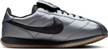 ☆Nike☆ Cortez Leather SE M llic Cool Grey Black Dark B Nike Cortez Leather SE 'Metallic Cool Grey Black' HQ3490-099