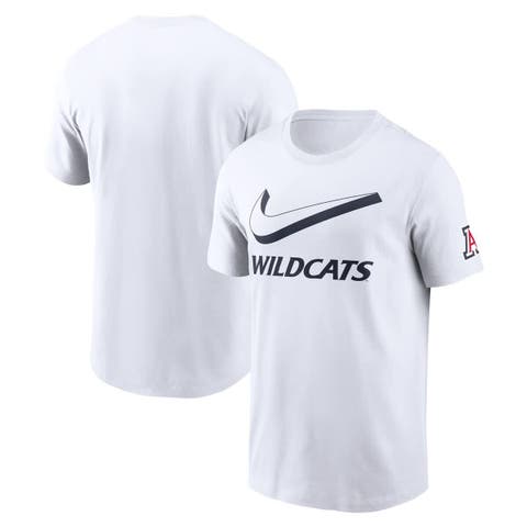 Men's Nike White Arizona Wildcats Primetime 2-Hit Swoosh T-Shirt