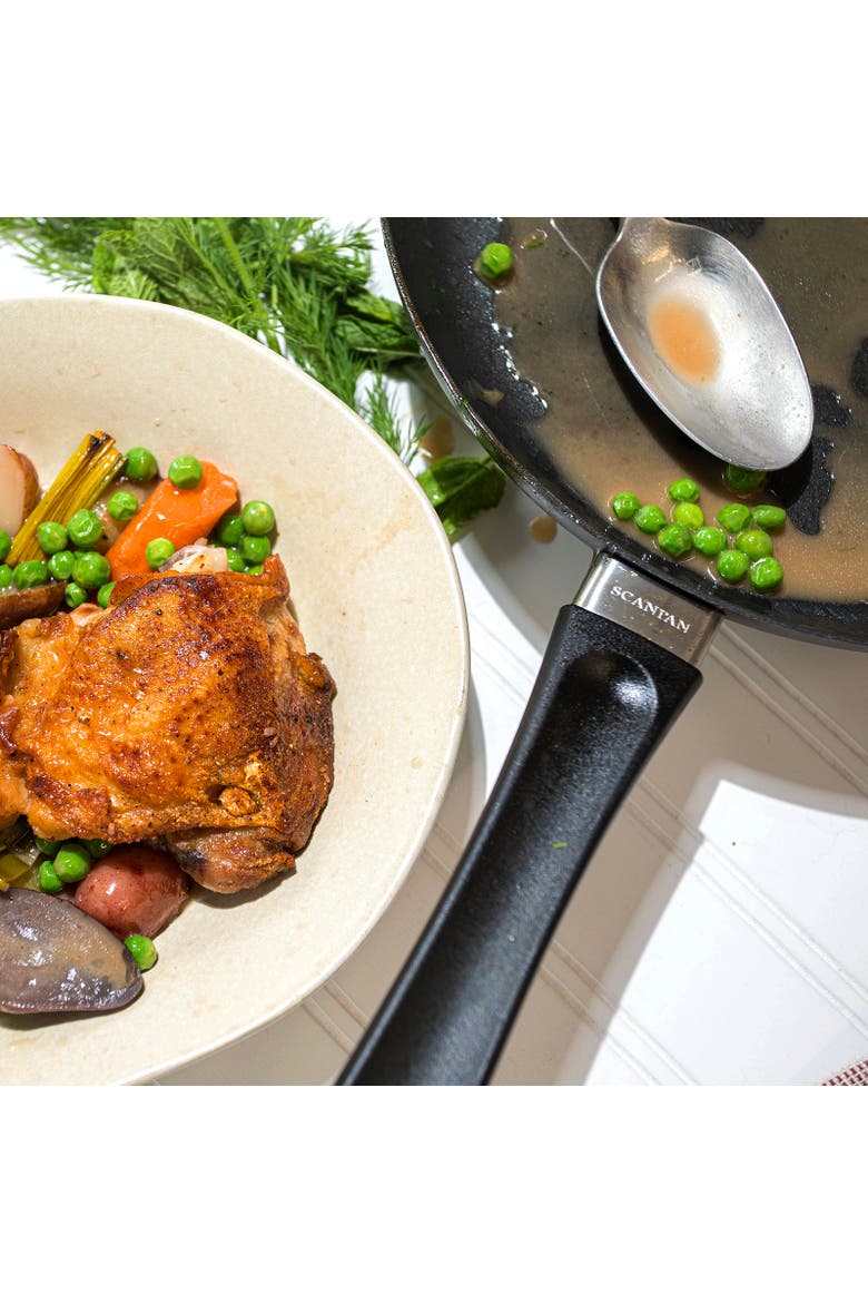 Classic 8-Inch Nonstick Fry Pan, Alternate, color, Black